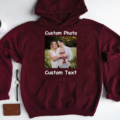Maroon Hoodie-mk
