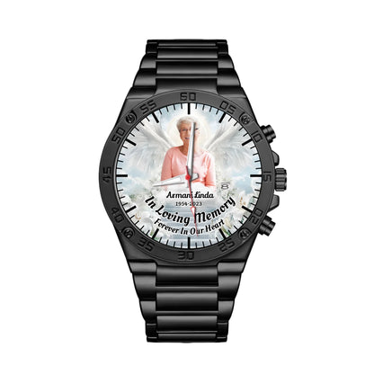 Mockup Gentleman Stainless Steel Watch