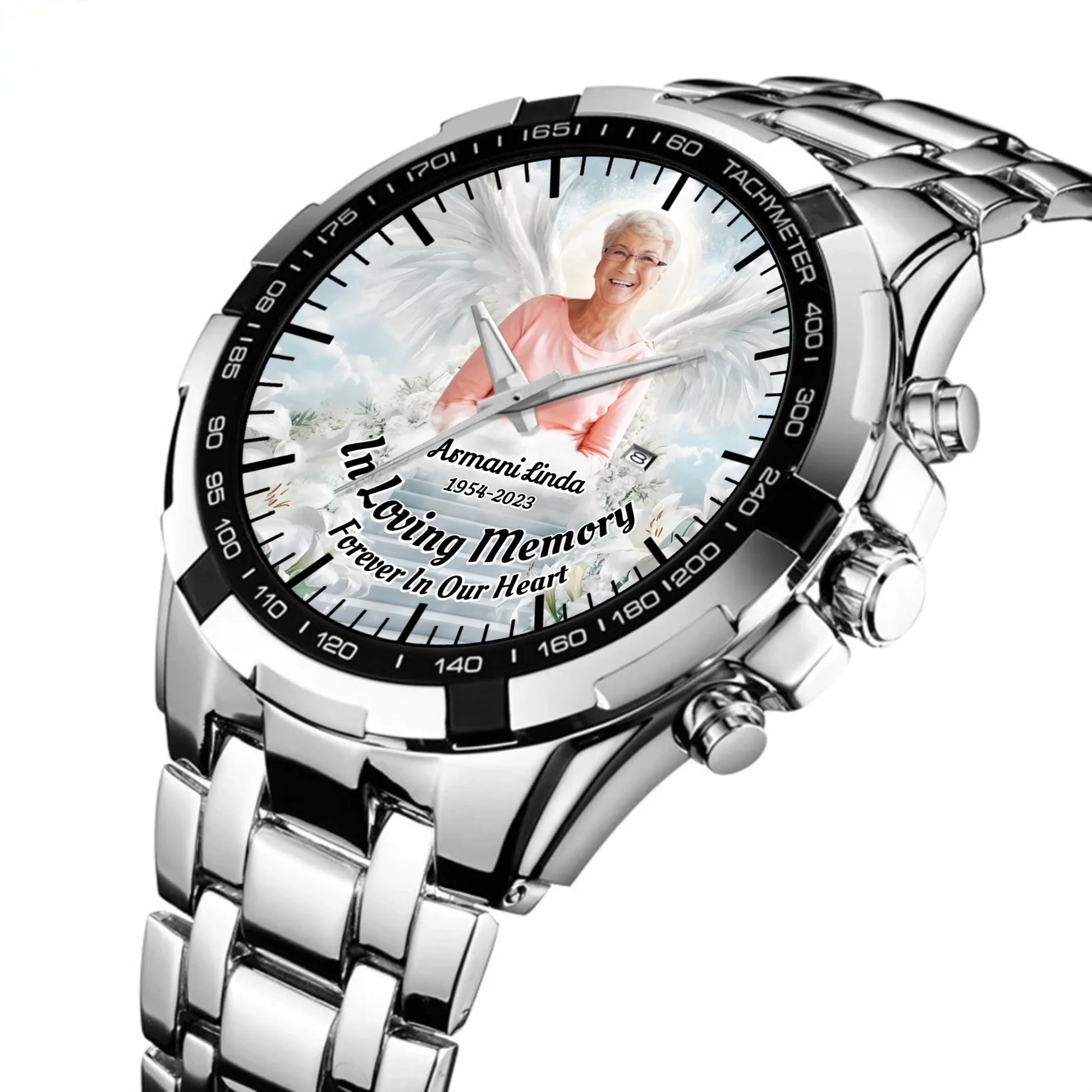 Mockup Men Quartz Wristwatch