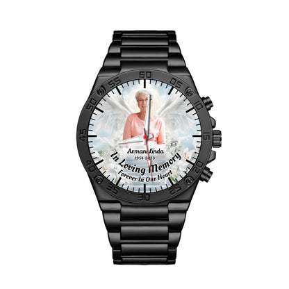 Mockup Gentleman Stainless Steel Watch