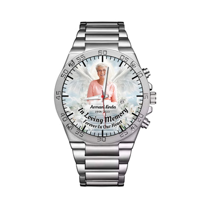 Mockup Gentleman Stainless Steel Watch-1