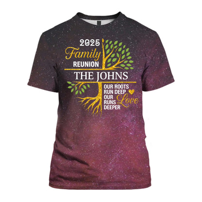Pink Galaxy-T-Shirt