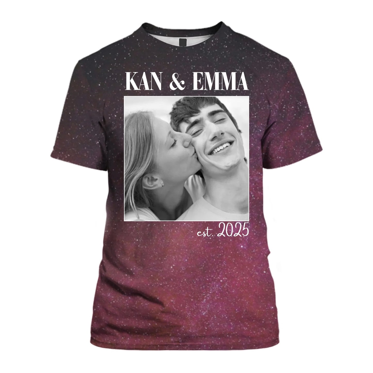 Pink Galaxy-T-Shirt