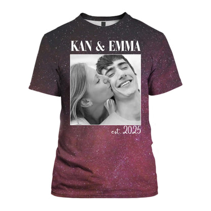 Pink Galaxy-T-Shirt