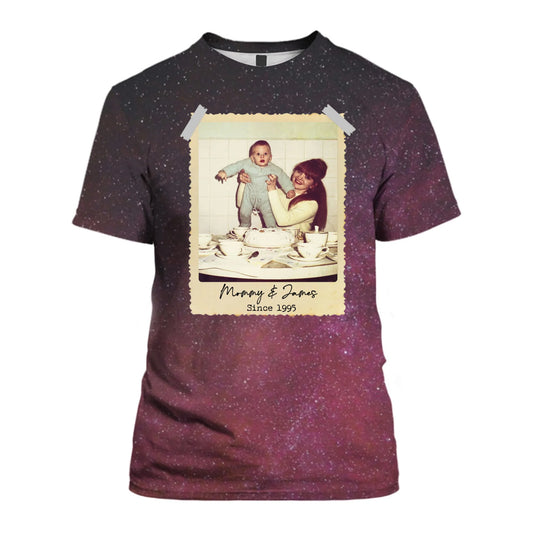 Pink Galaxy-T-Shirt