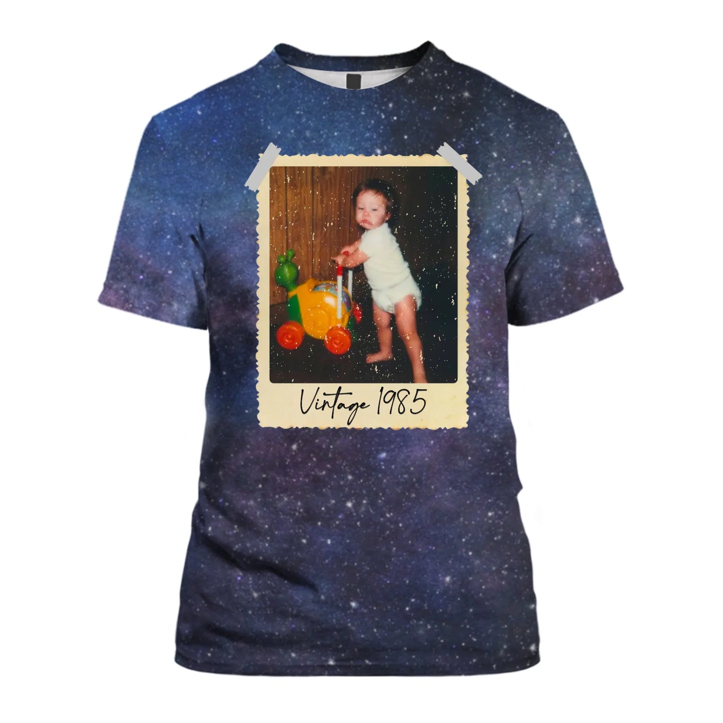 Pink Galaxy-T-Shirt