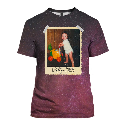 Pink Galaxy-T-Shirt