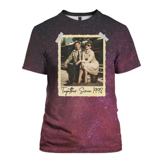 Pink Galaxy-T-Shirt