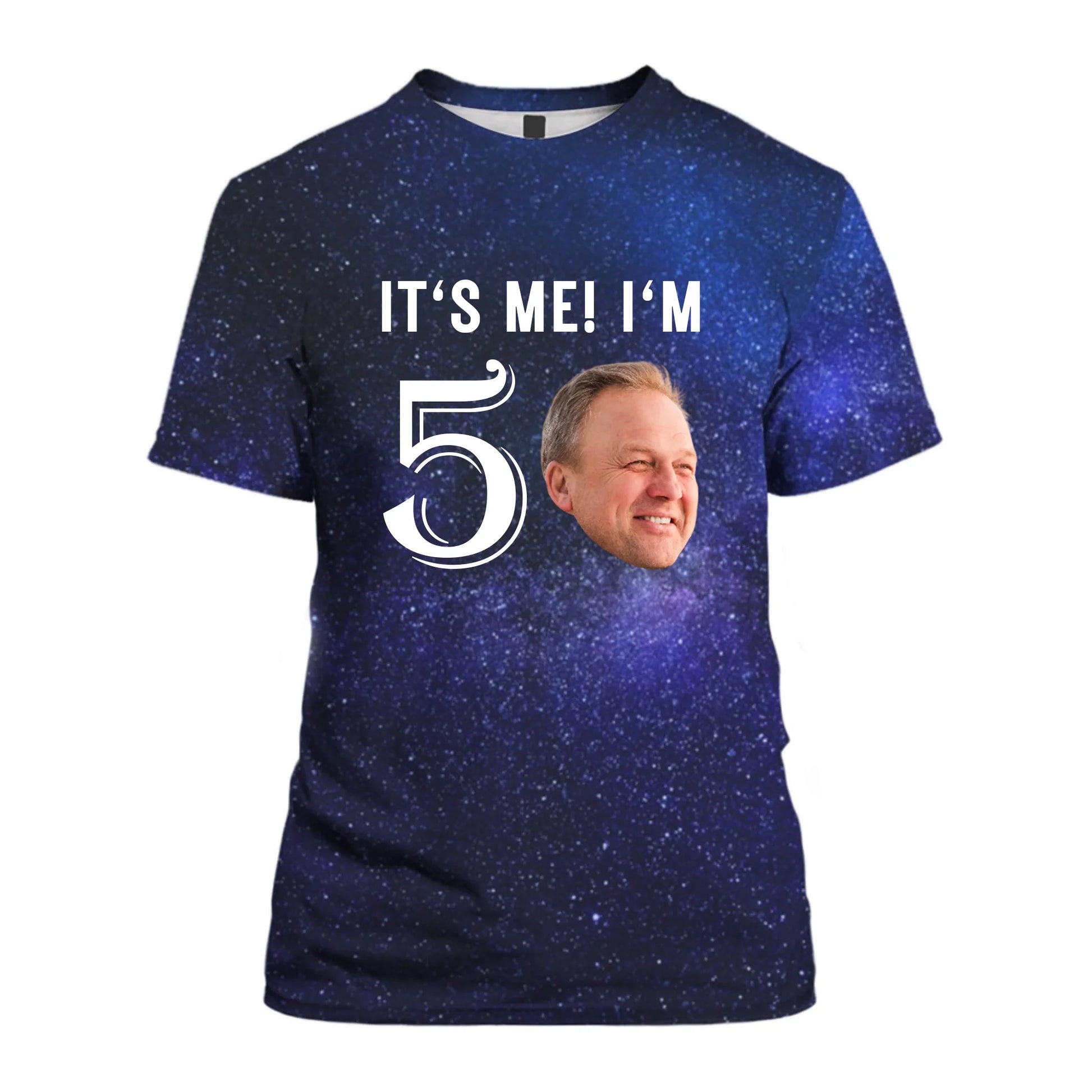 Pink Galaxy-T-Shirt