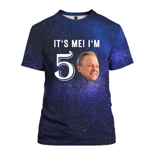 Pink Galaxy-T-Shirt