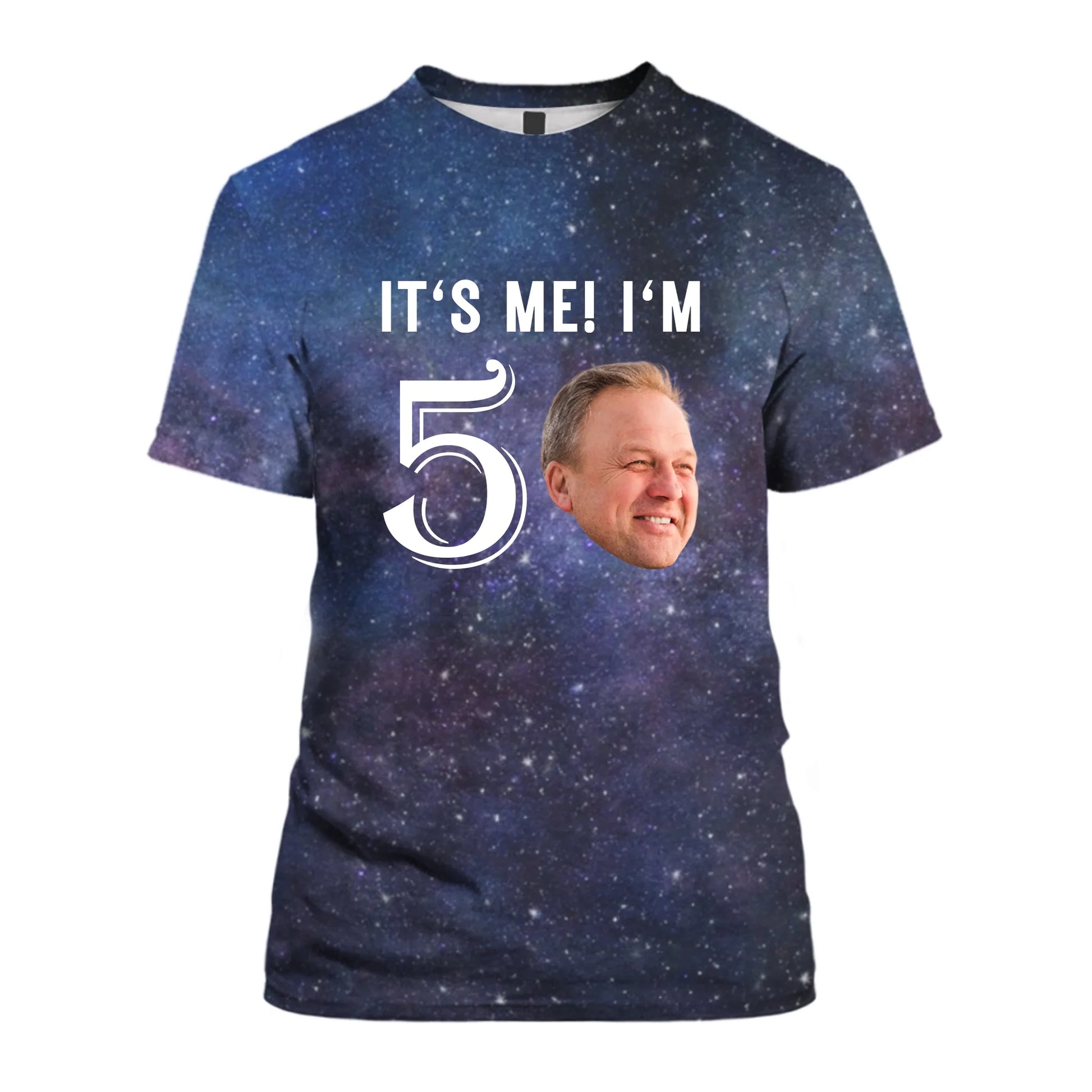 Pink Galaxy-T-Shirt