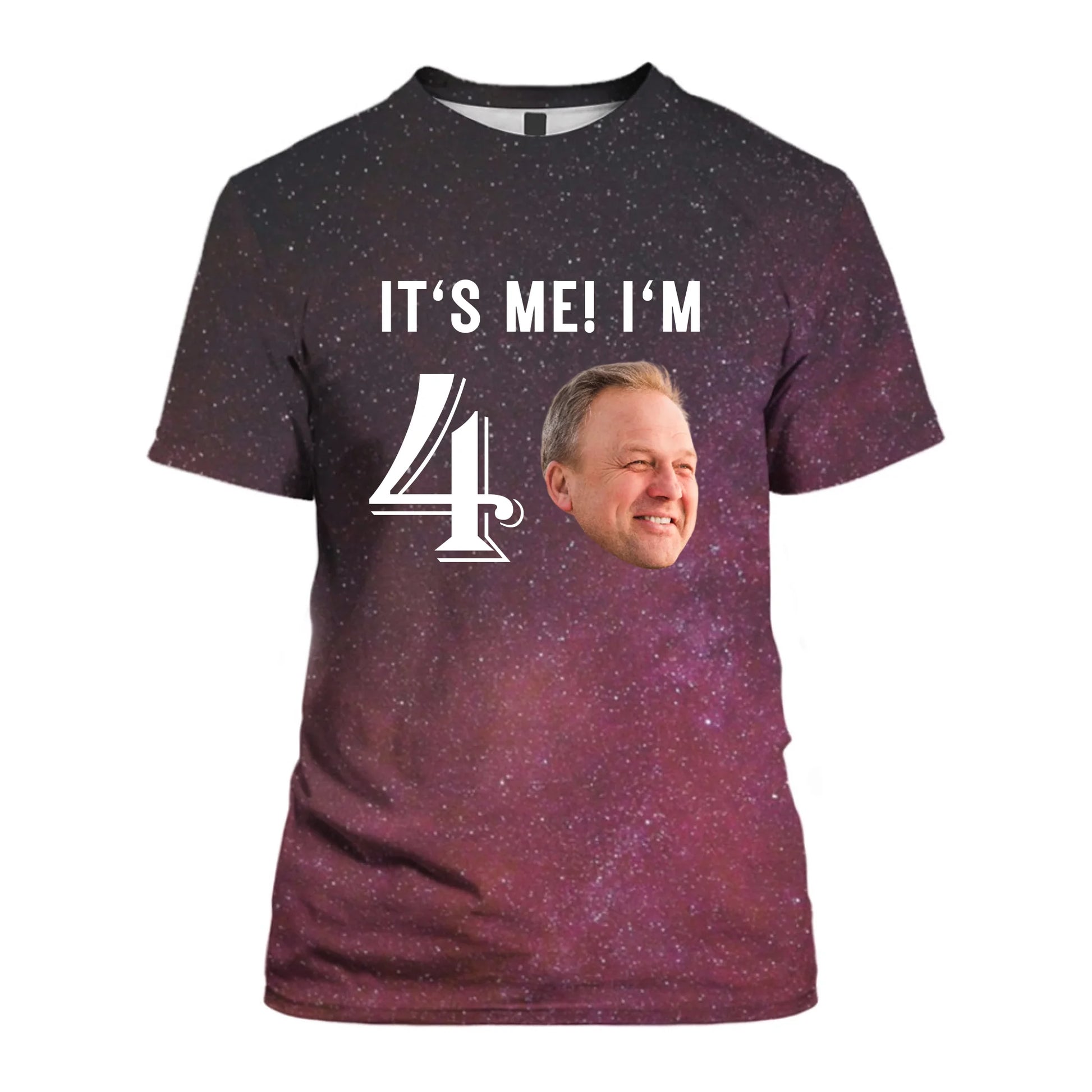 Pink Galaxy-T-Shirt
