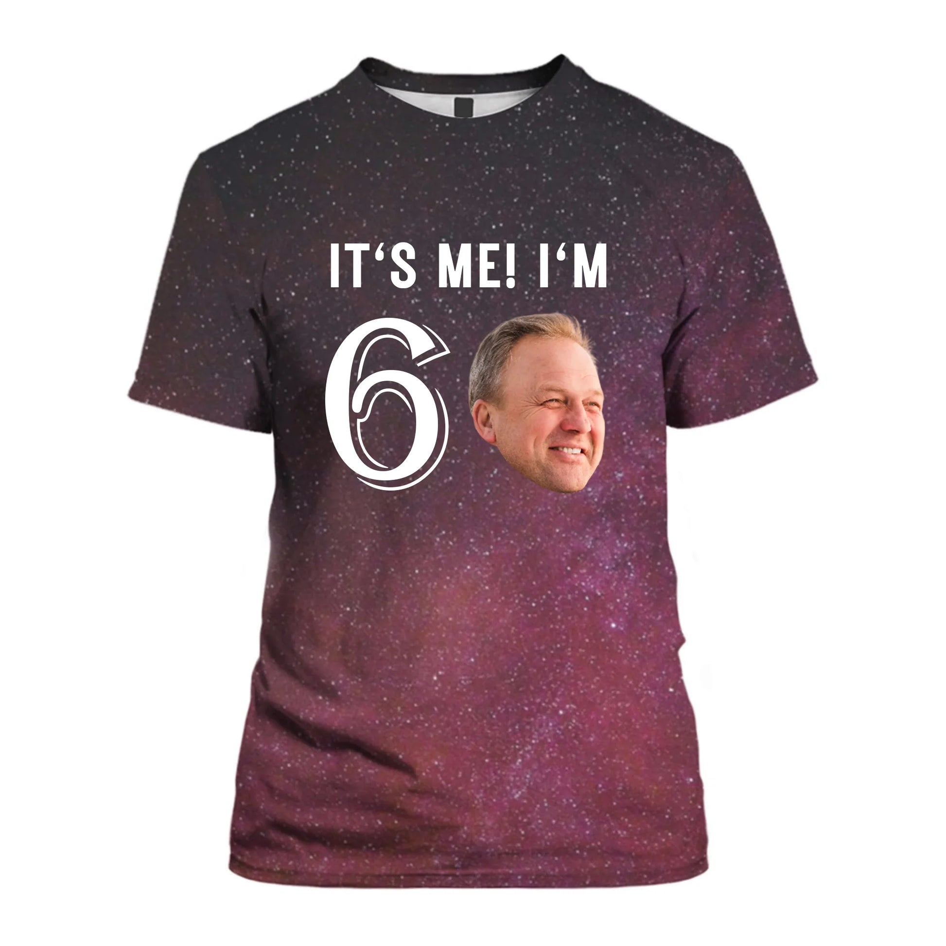 Pink Galaxy-T-Shirt