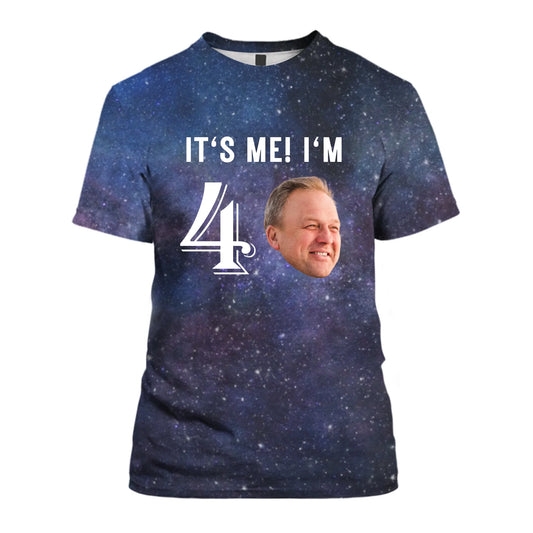 Pink Galaxy-T-Shirt