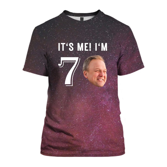 Pink Galaxy-T-Shirt