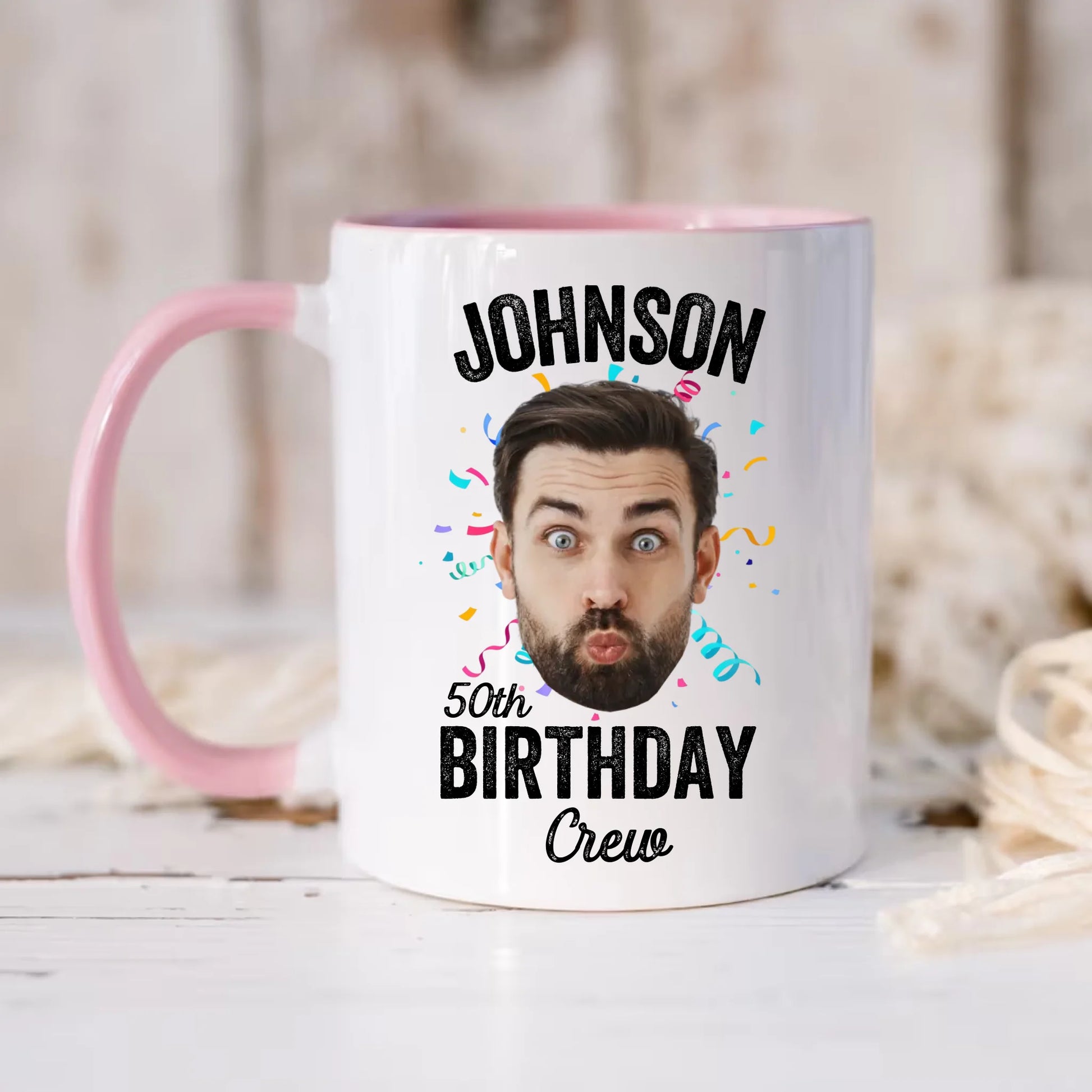 Pink-Accent-Mug