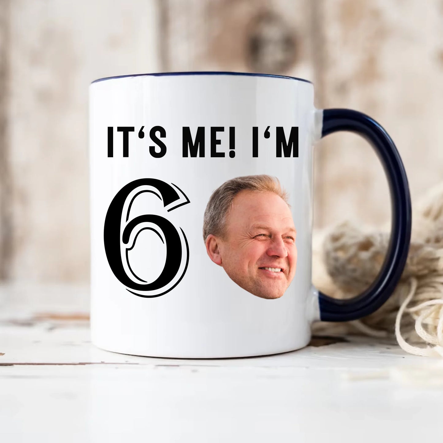 Dark Navy-Accent-Mug
