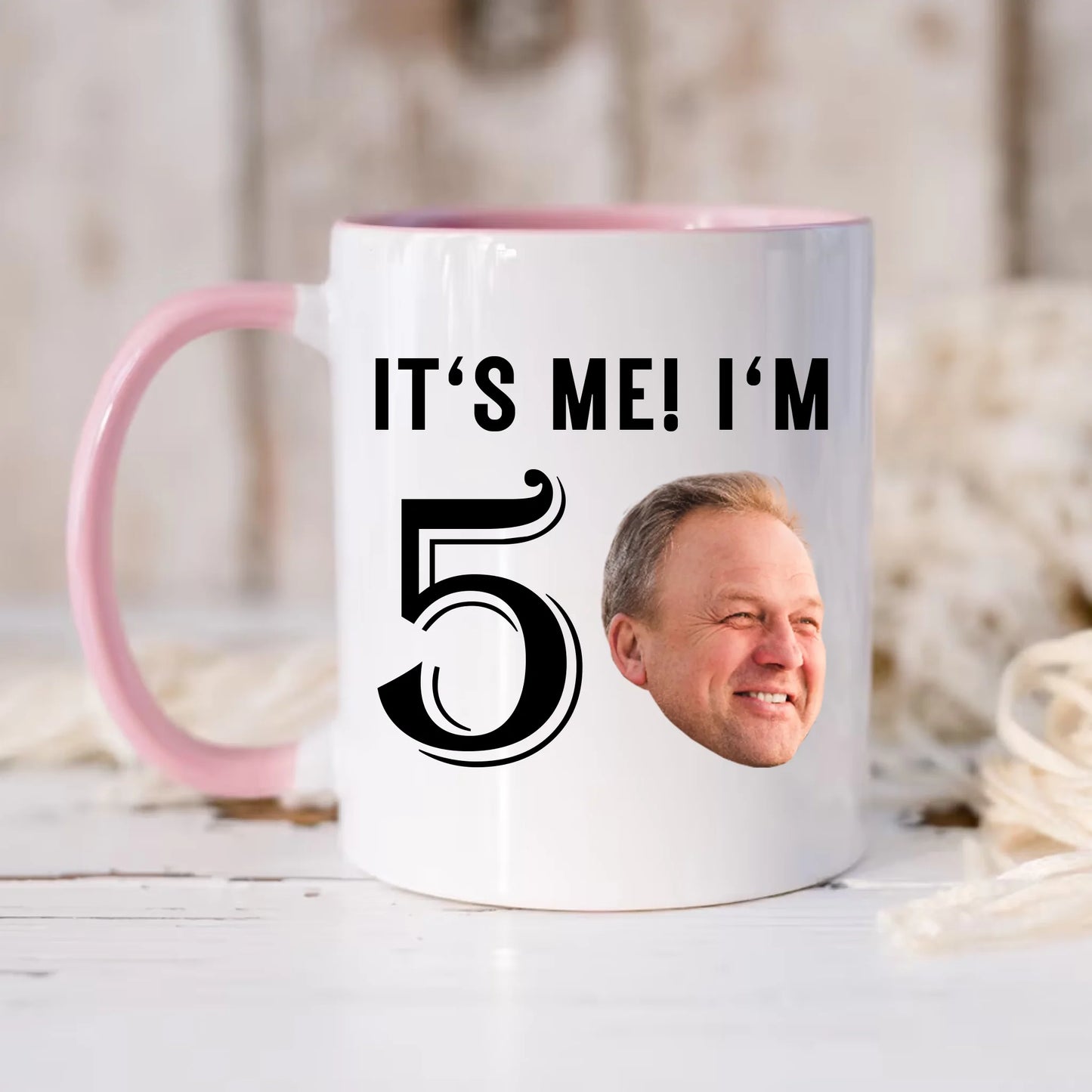 Pink-Accent-Mug