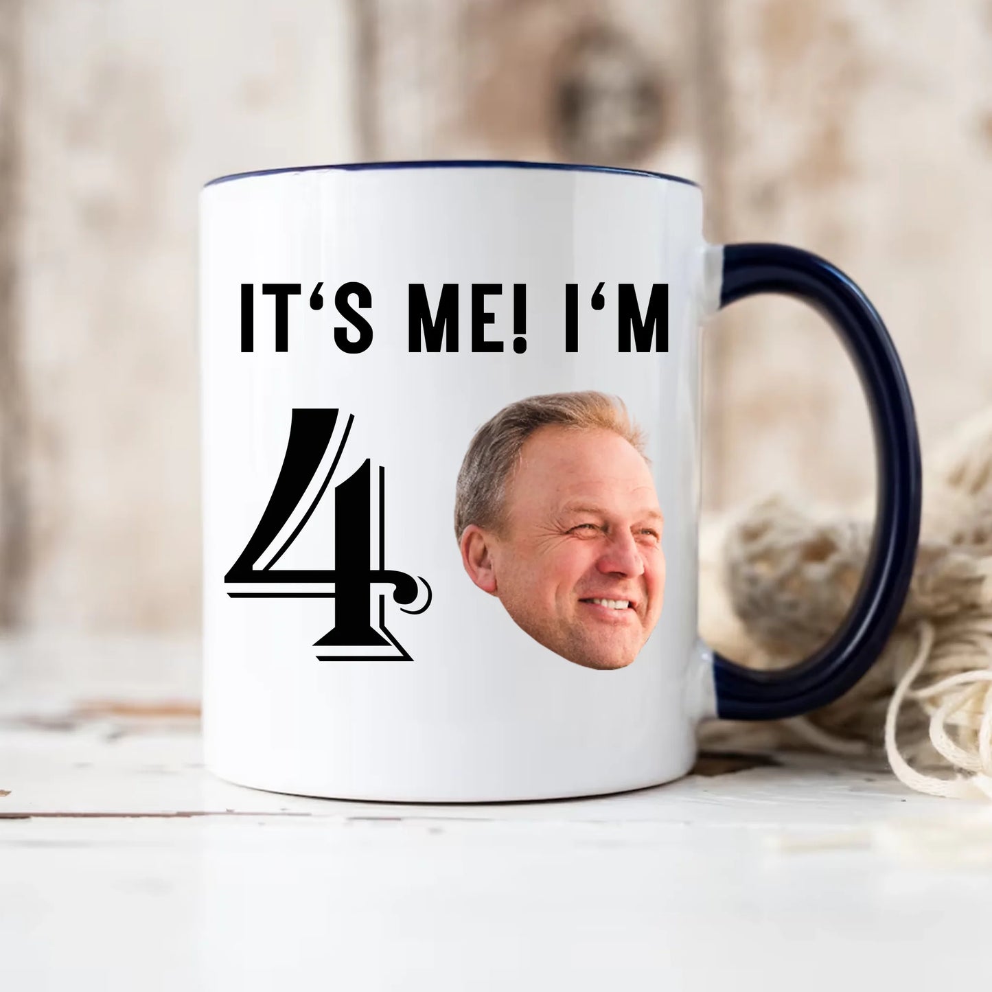Dark Navy-Accent-Mug