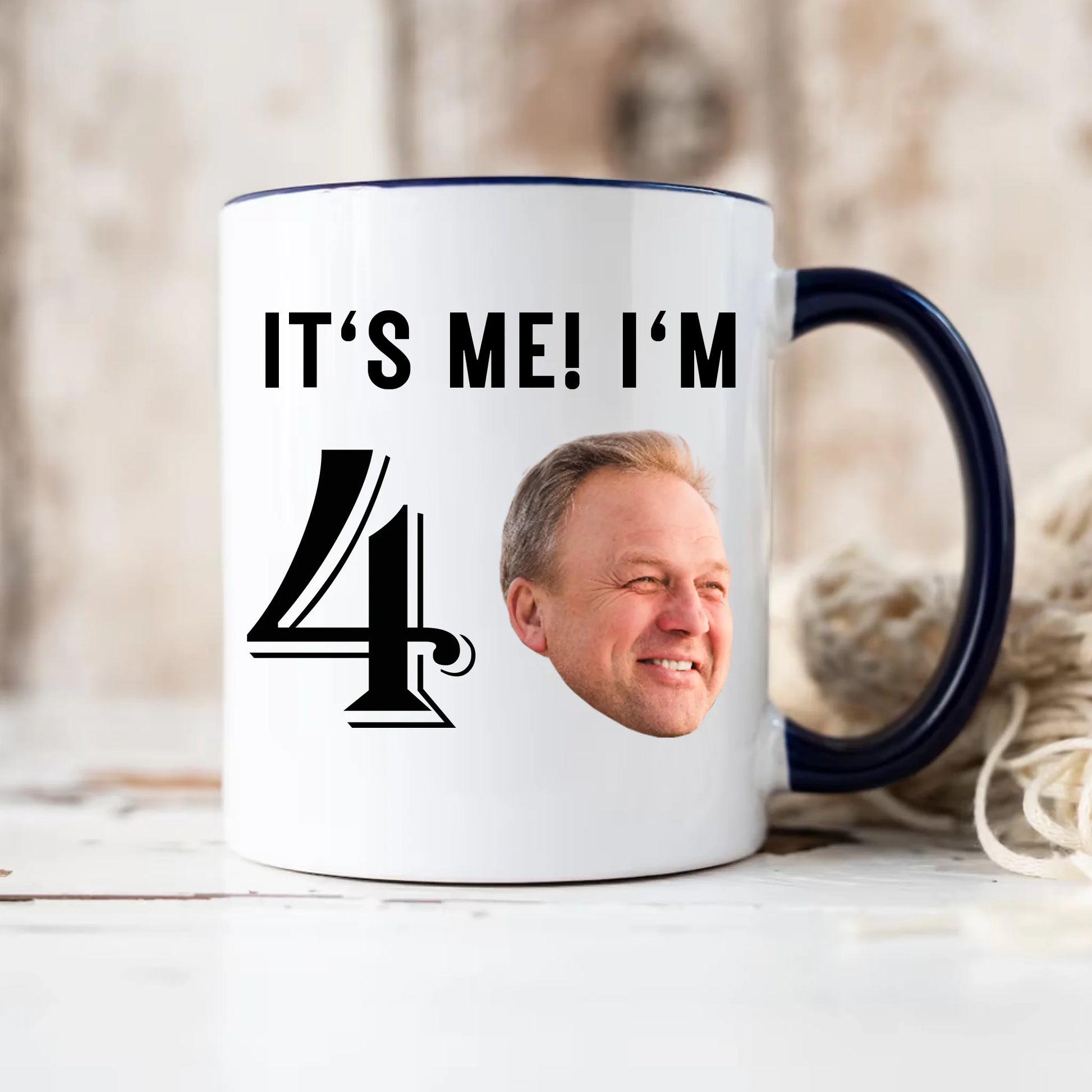 Dark Navy-Accent-Mug