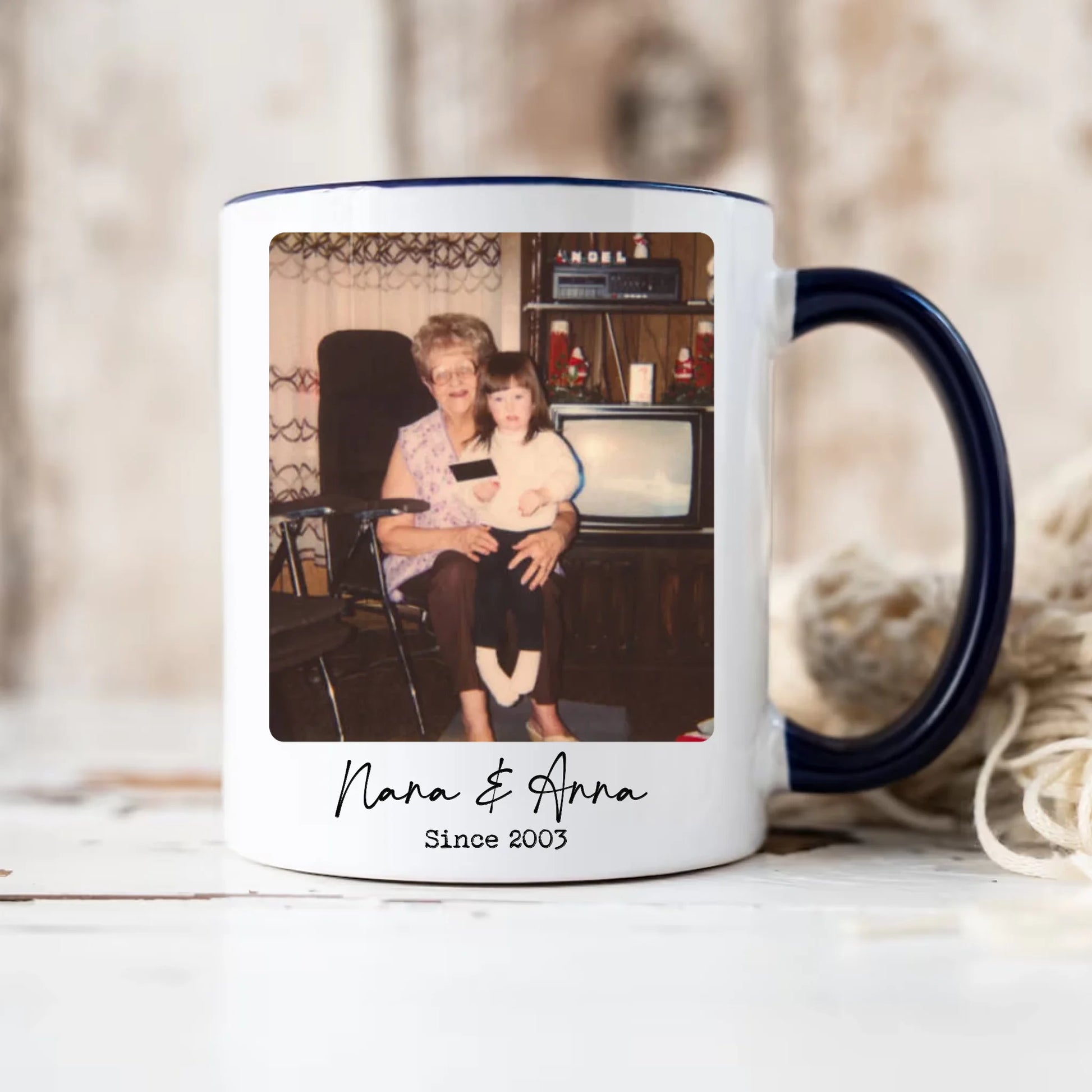 Dark Navy-Accent-Mug