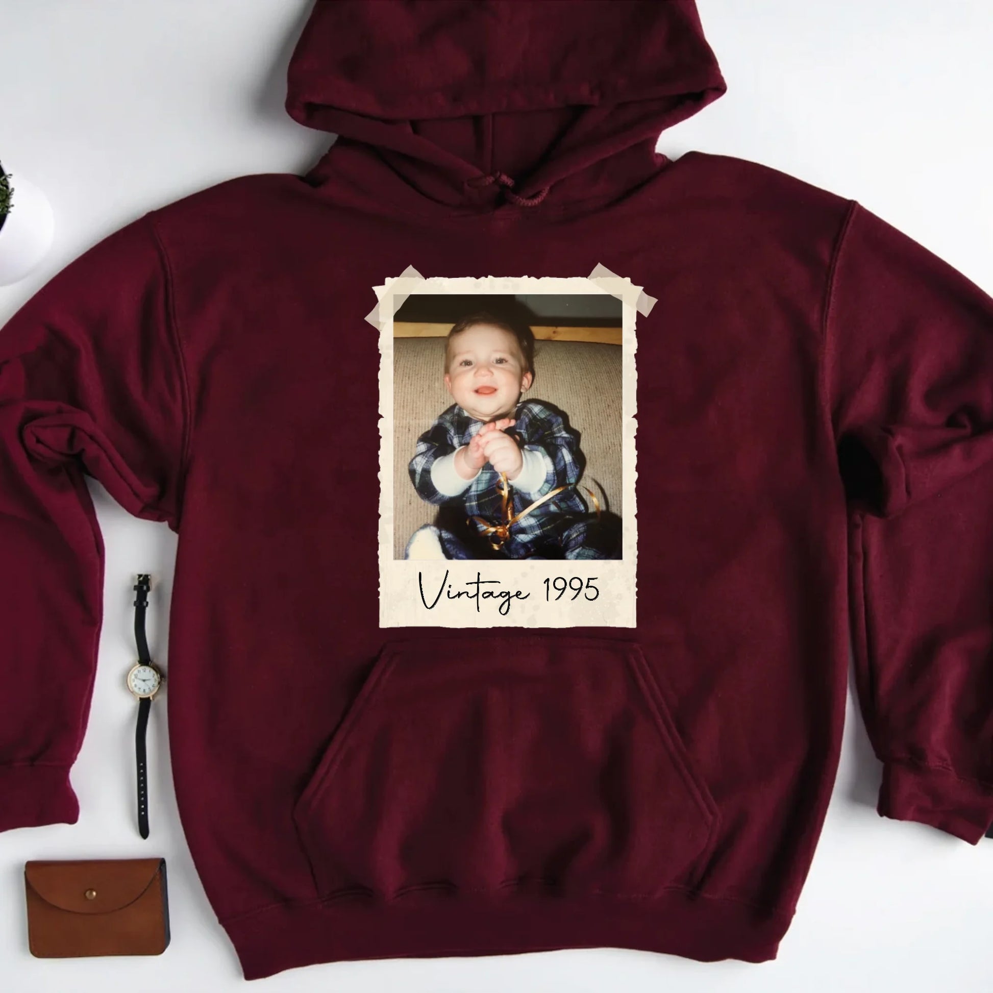 Maroon Hoodie-mk