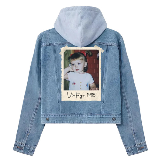 Women’s 2D Denim Jacket-Back