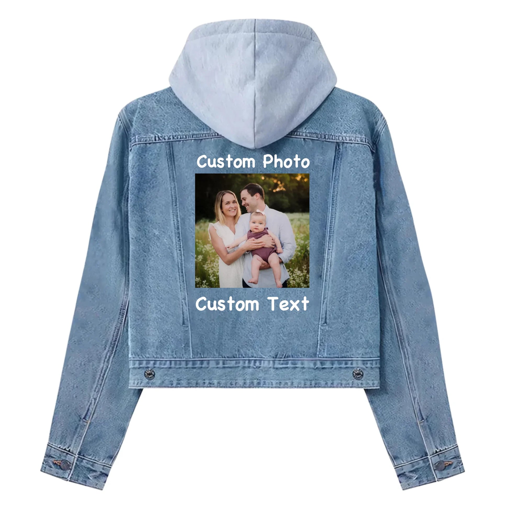 Women’s 2D Denim Jacket-Back