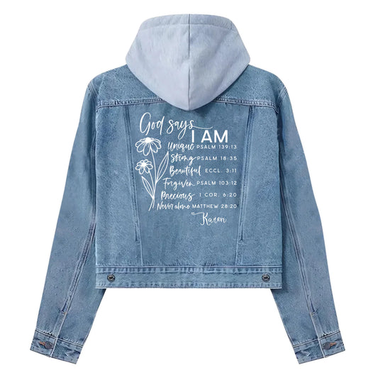Women’s 2D Denim Jacket-Back