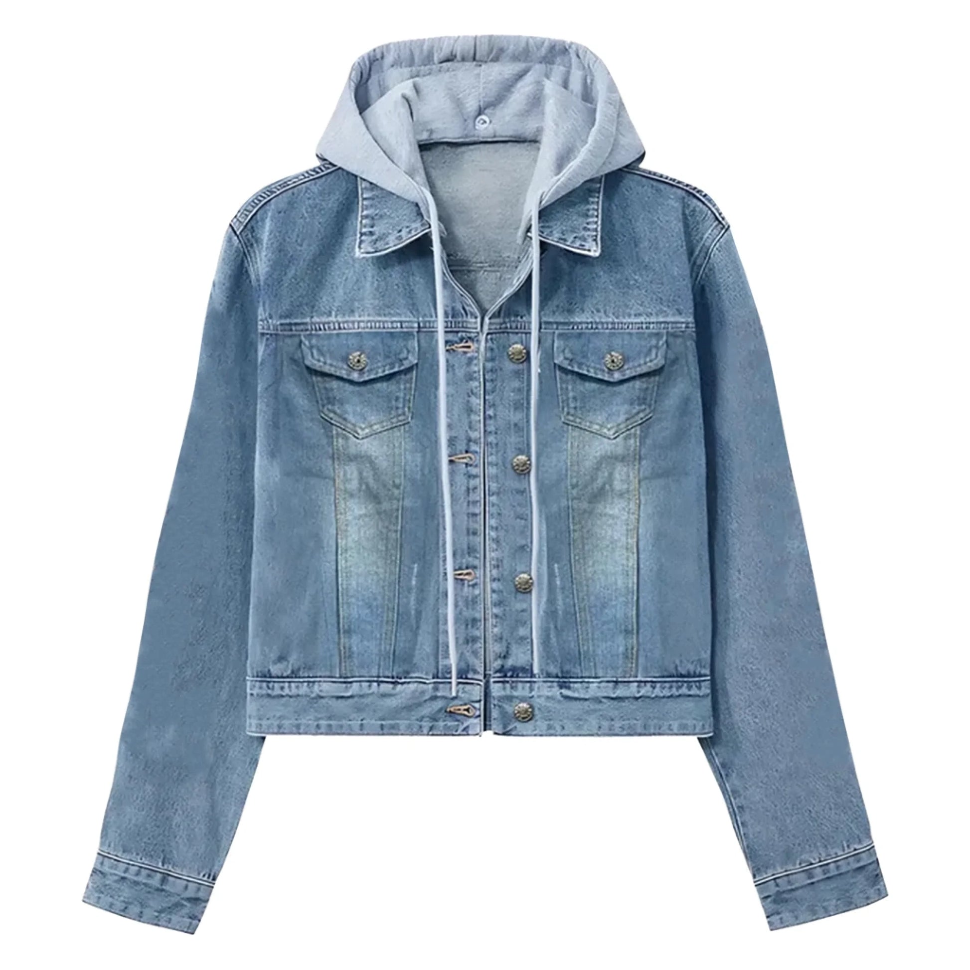 Mockup 2D Denim Jacket-front