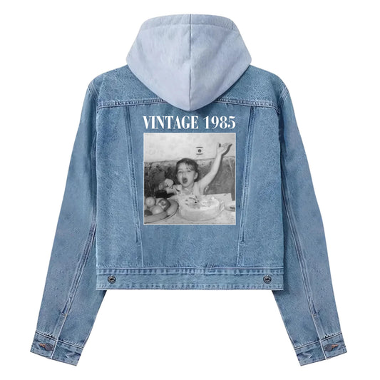Women’s 2D Denim Jacket-Back