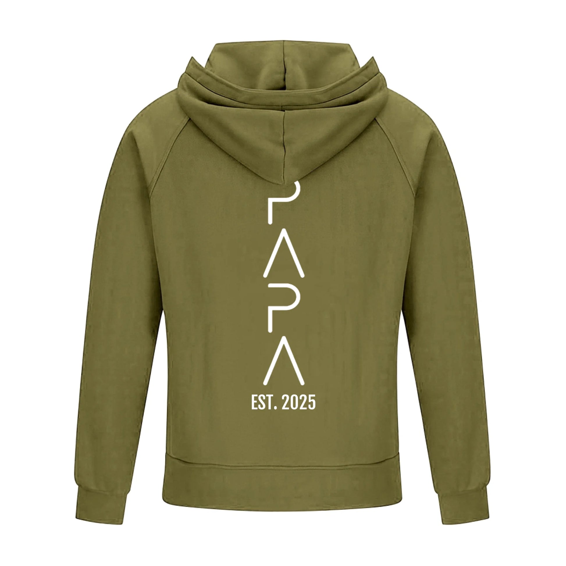 2D Vintage Quarter Zip Hoodie -green
