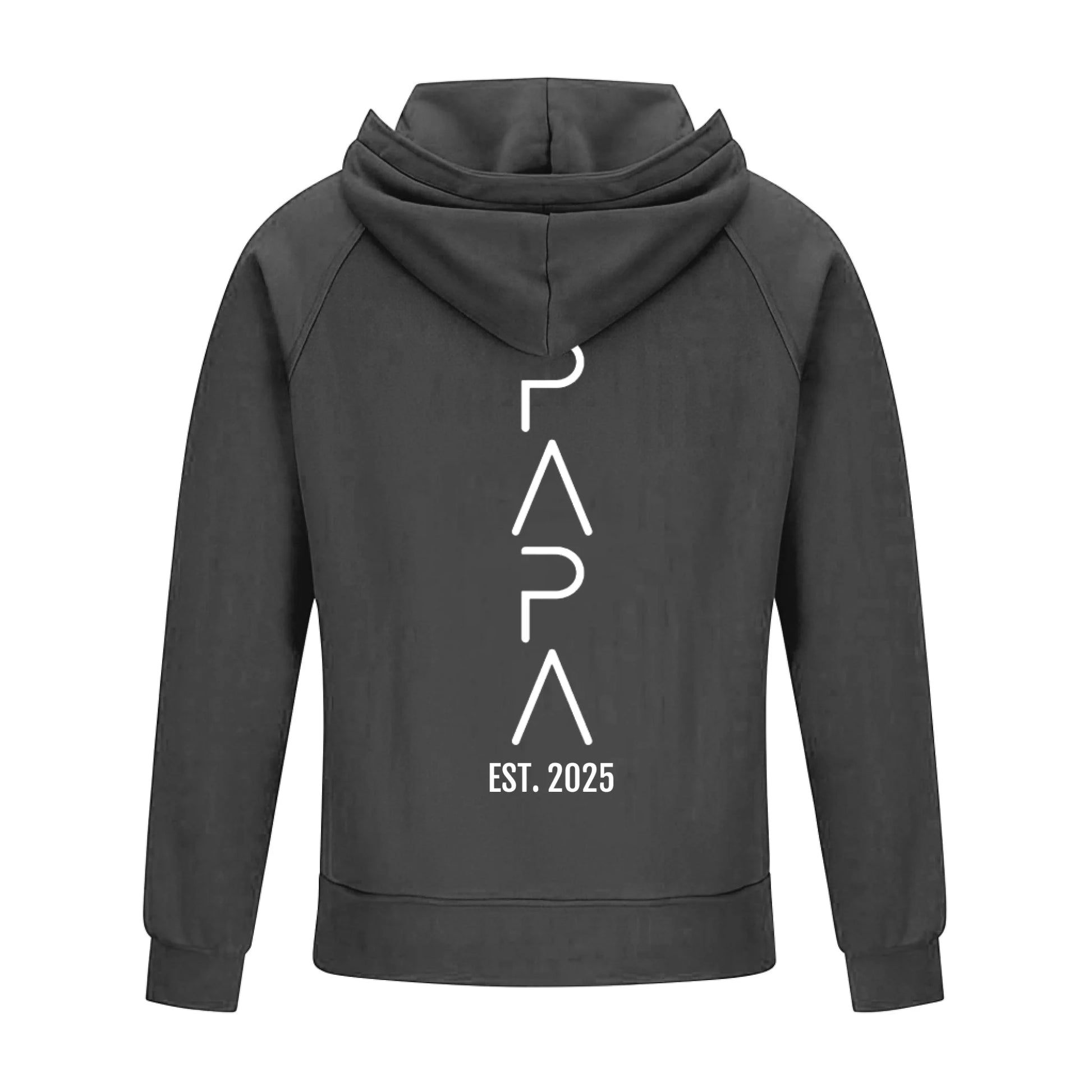 2D Vintage Quarter Zip Hoodie -Grey
