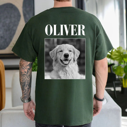 Custom Pet Photo T-Shirt – Personalized Pet Picture Tee - Pet Loss Gift