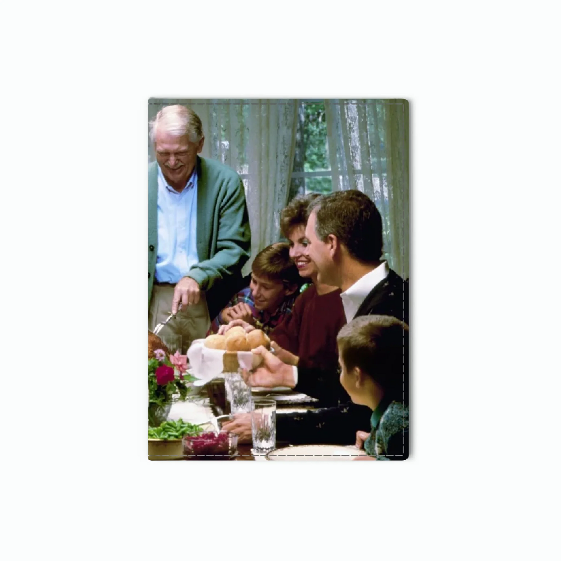 Mockup Leather Passport Cover