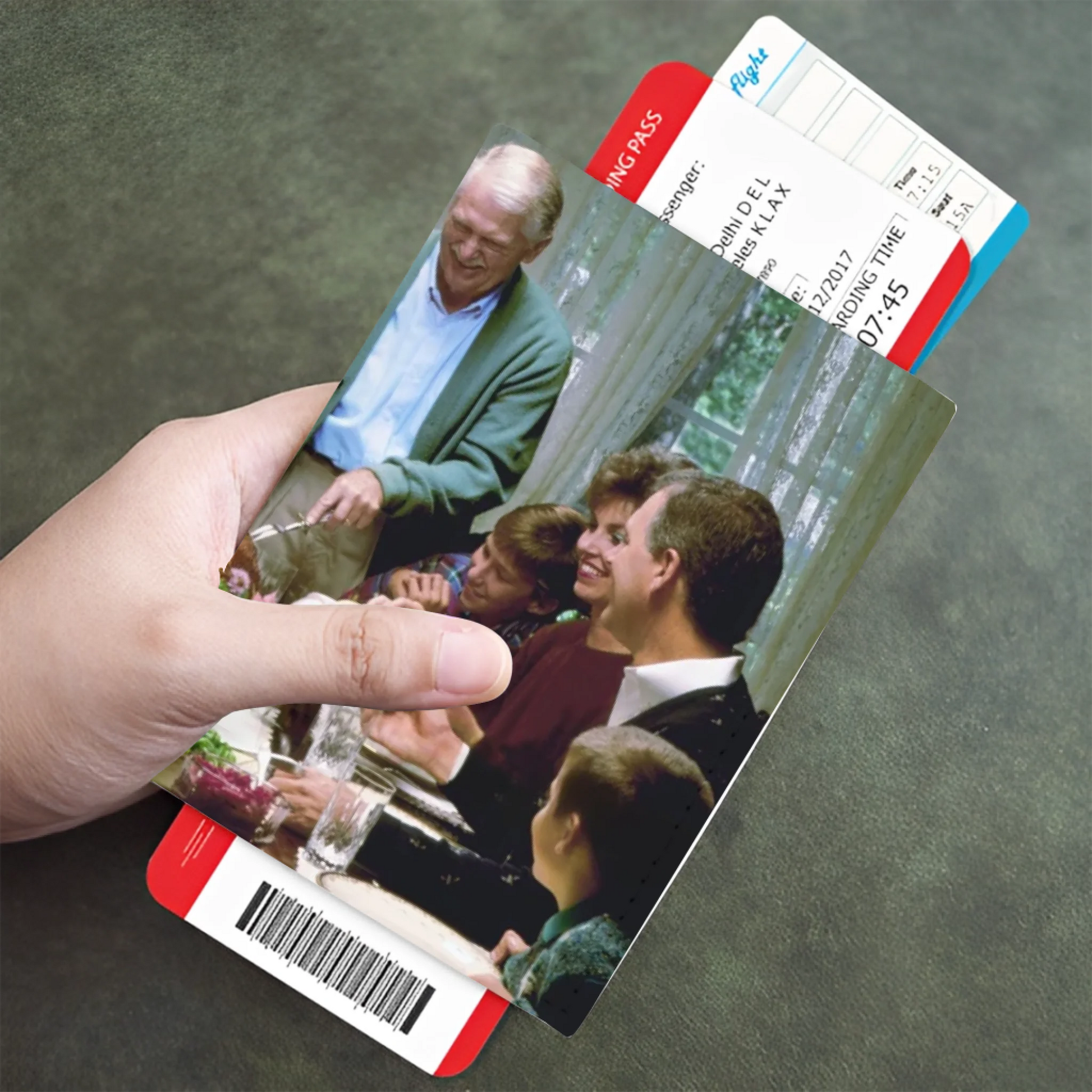 Mockup Leather Passport Cover