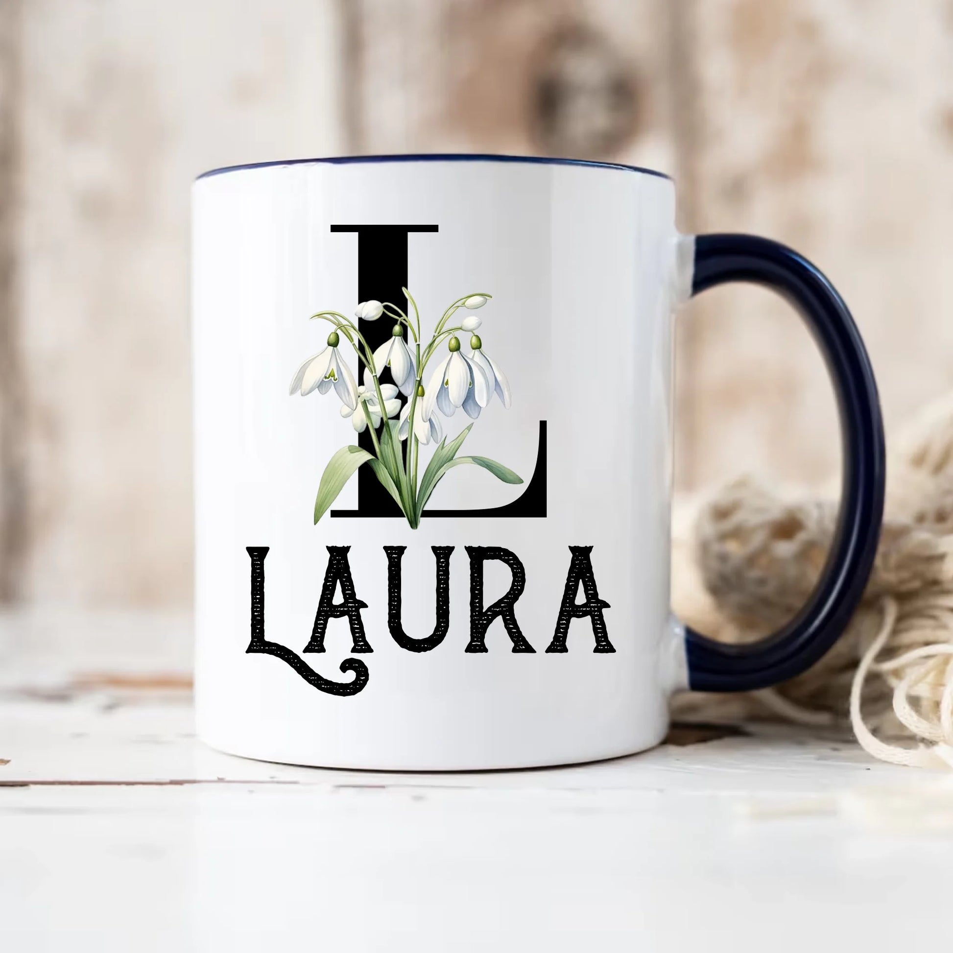 Dark Navy-Accent-Mug