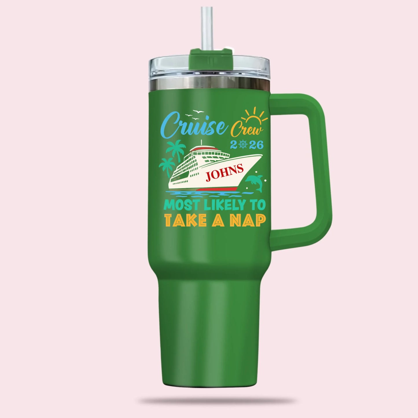 Green 40oz Tumbler