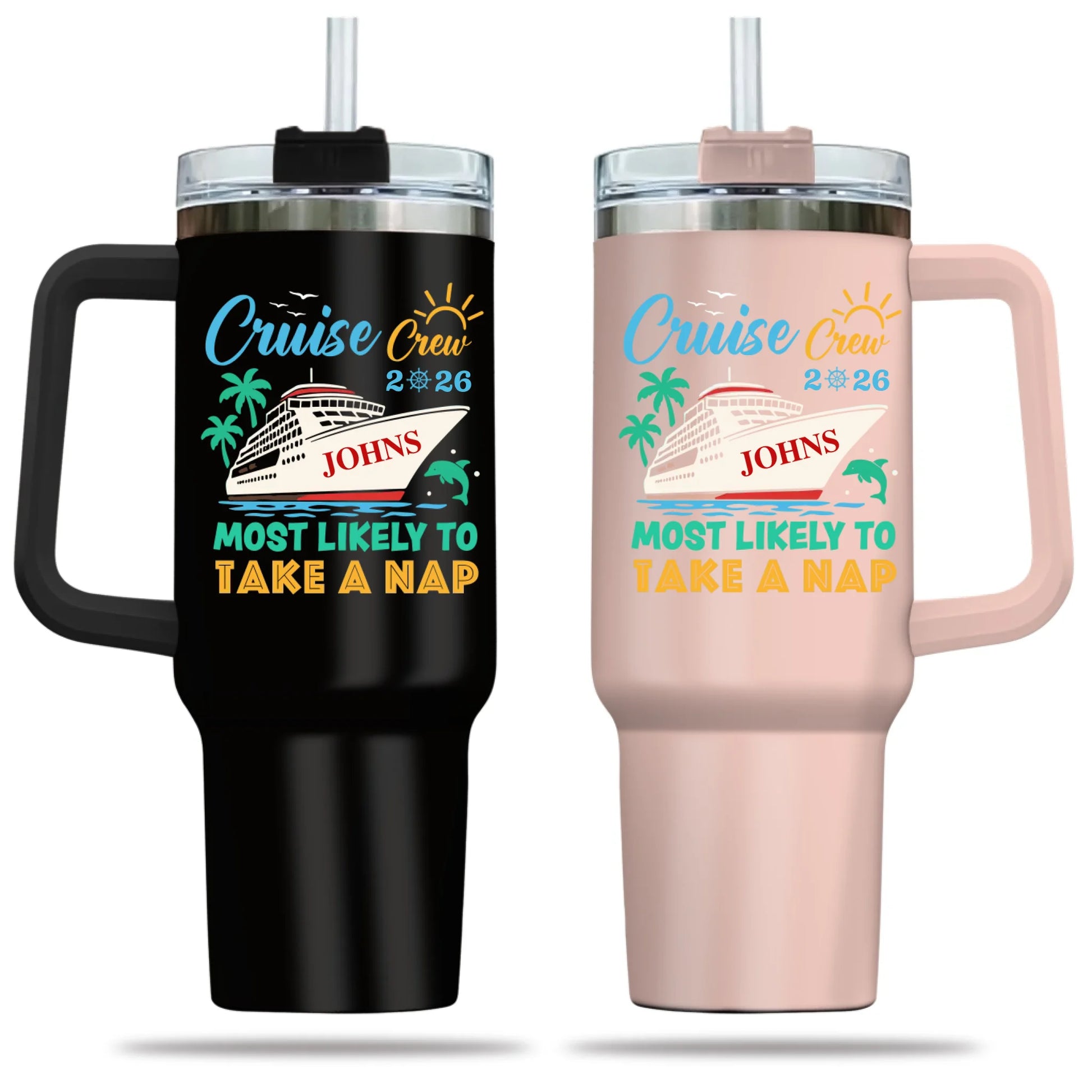 black-pink-40oz tumbler