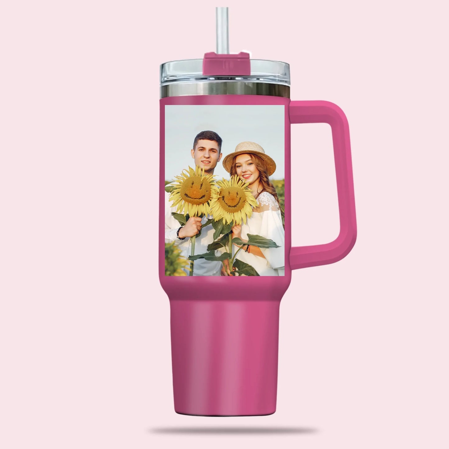 Hot Pink 40oz Tumbler
