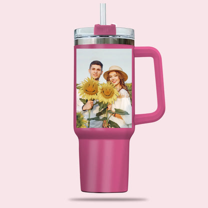 Hot Pink 40oz Tumbler