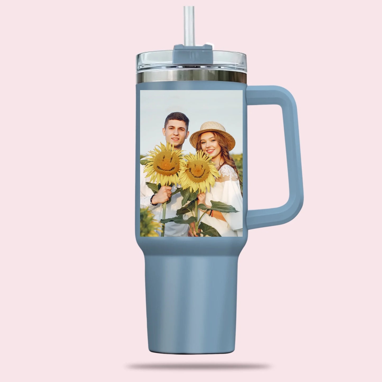 Light Blue 40z Tumbler