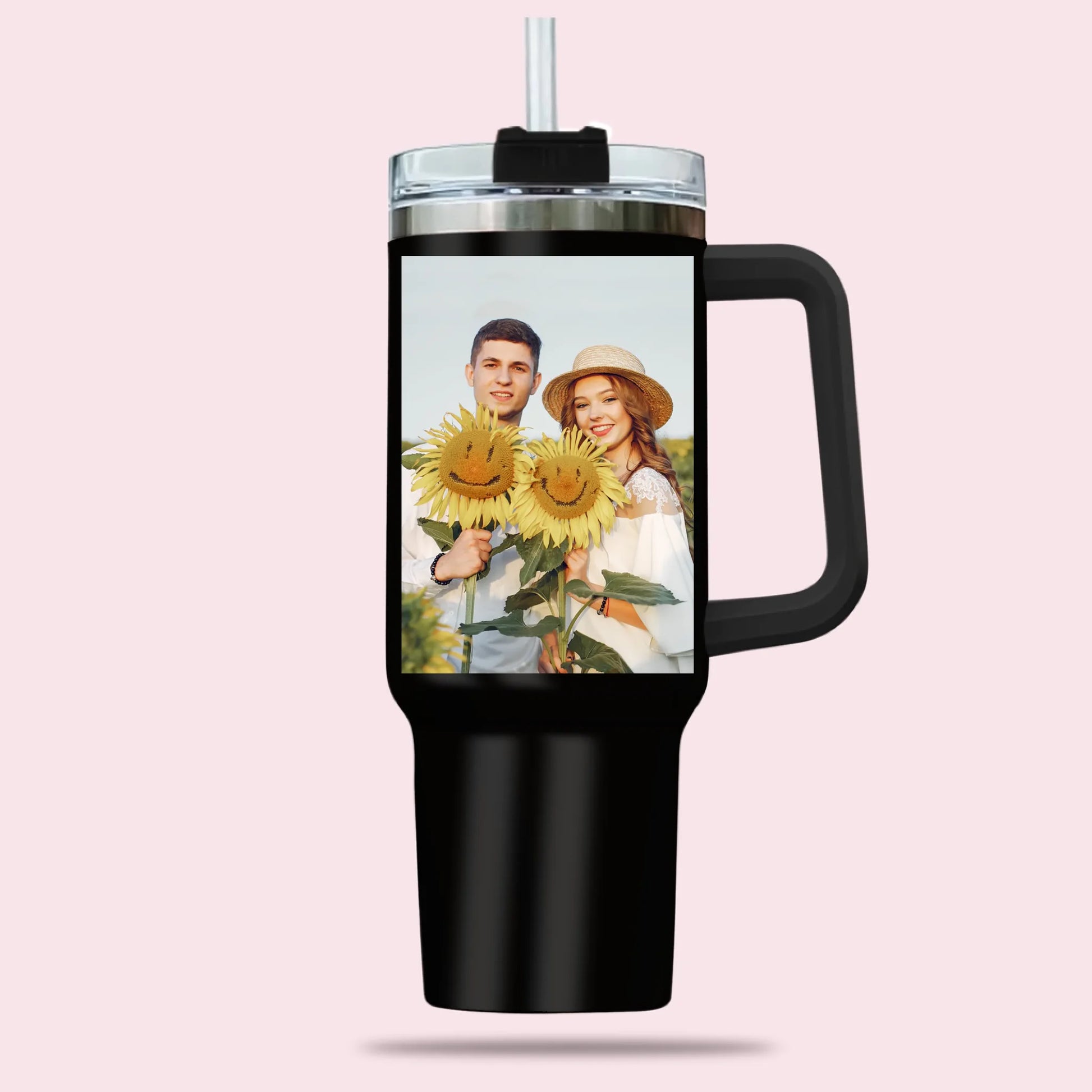 Black-40oz Tumbler