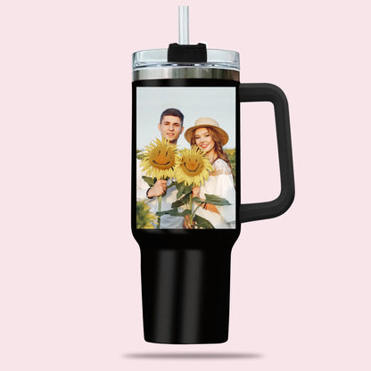 Black-40oz Tumbler