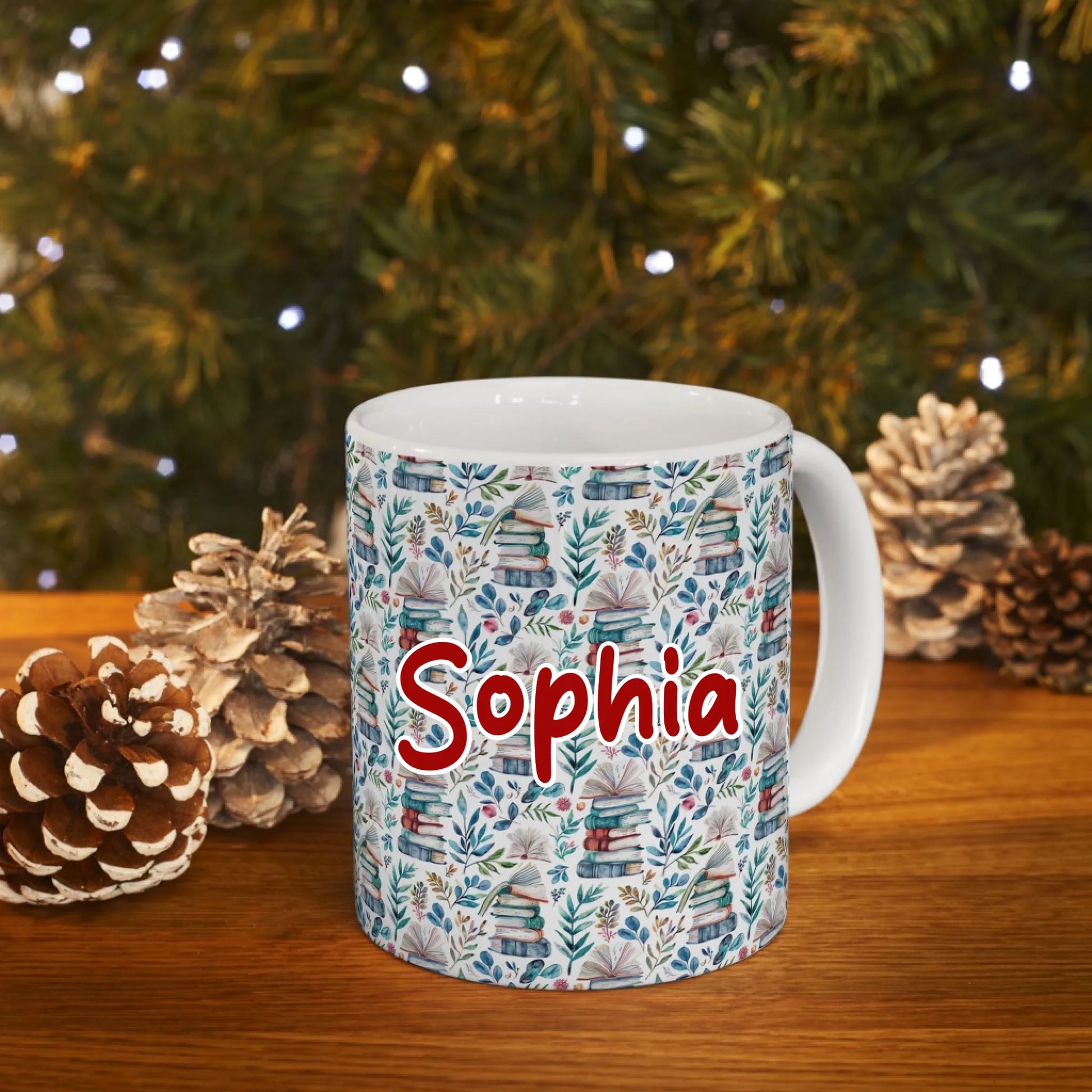 Books Leaves and Flowers-1