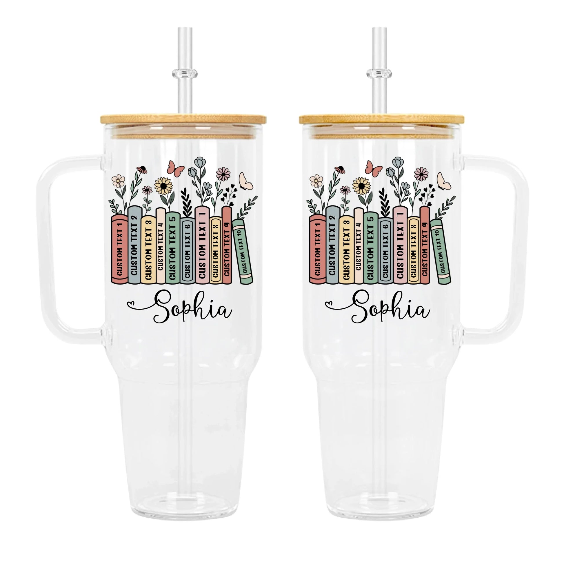 Clear 40oz Glass Tumbler-2