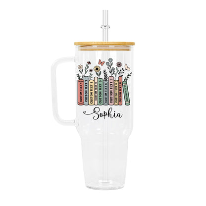 Clear 40oz Glass Tumbler