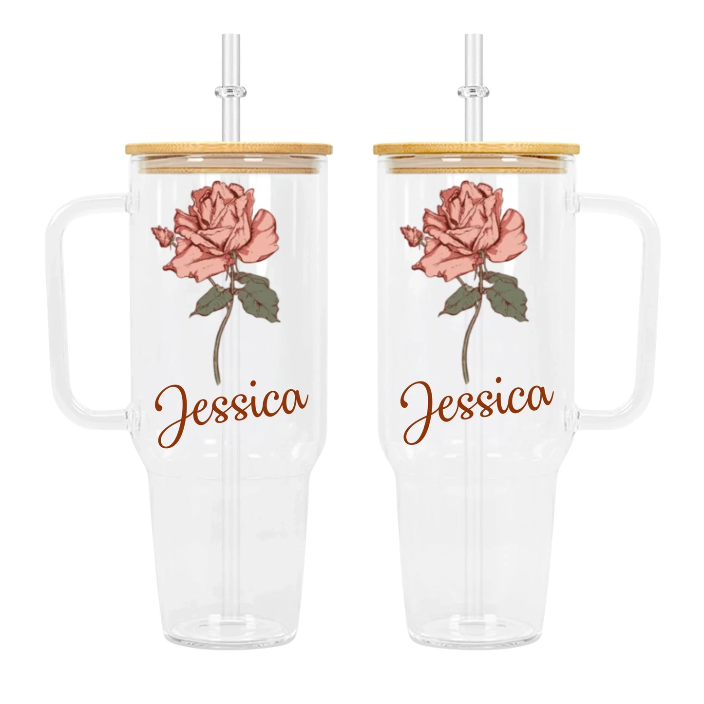 Clear 40oz Glass Tumbler-2