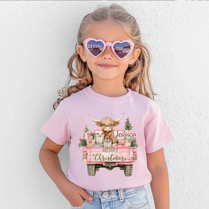 Light Pink Youth T-Shirt-2