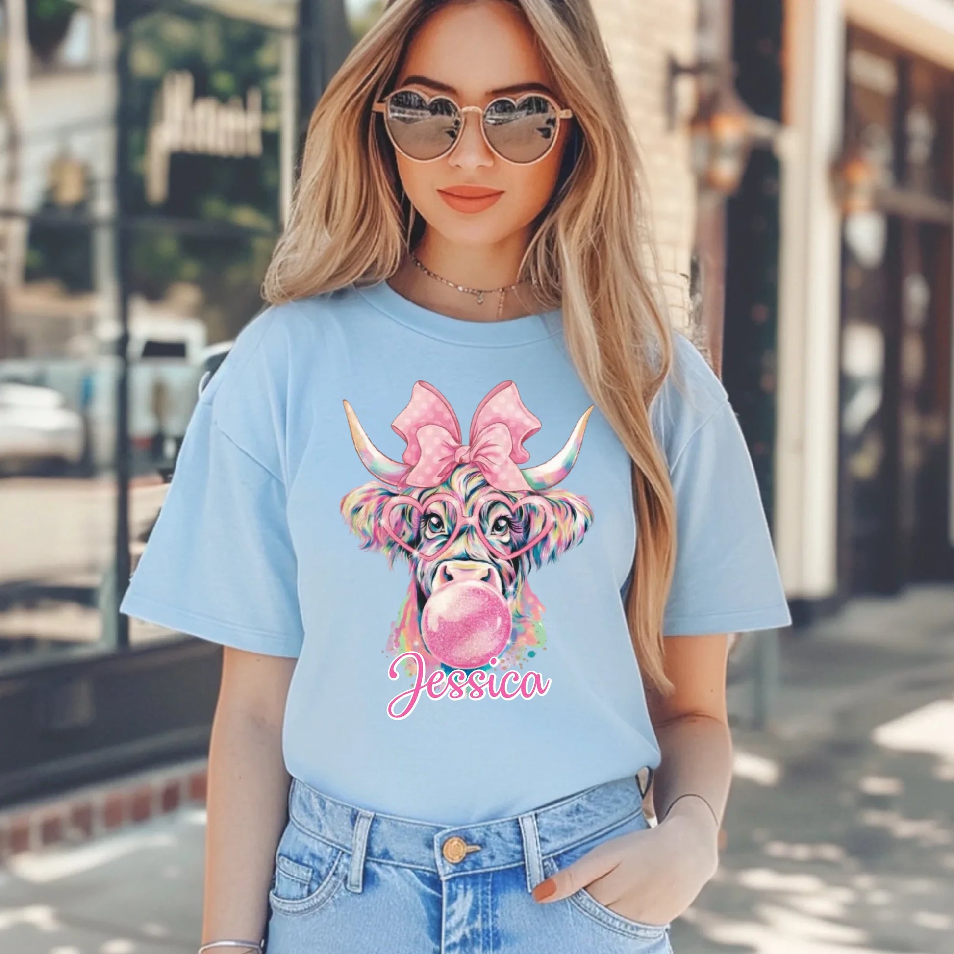 Light Blue-Youth T-Shirt